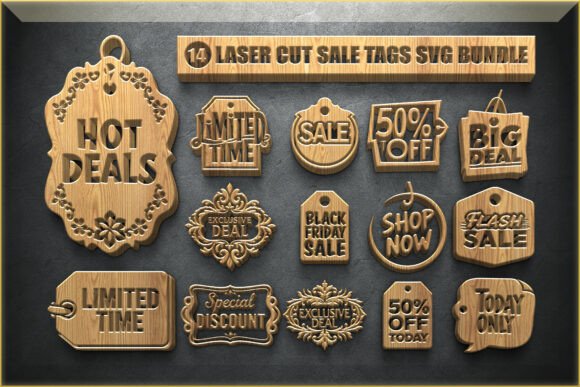 Sale Tags SVG Bundle: Graphics for Crafts & Marketing
