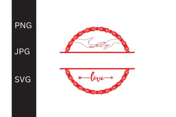 Valentine Monogram Graphics for Local Crafts & Branding